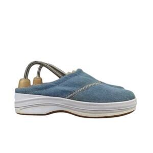 Keds Shoes Womens 8 Clog Mule Sneaker Slip On Pure Fit Comfort Denim Y2k Fashion